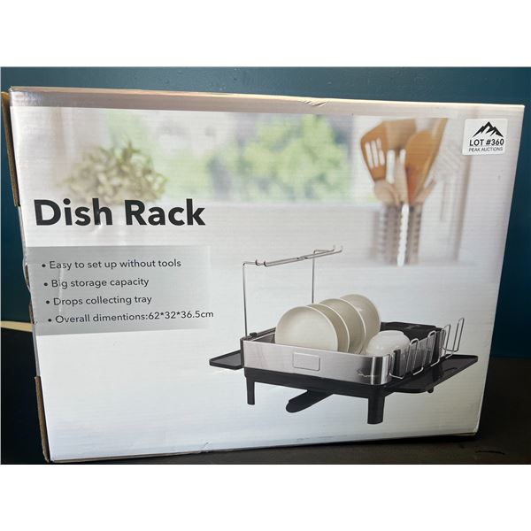 Lot of 1 Dish Rack - Large Storage Capacity