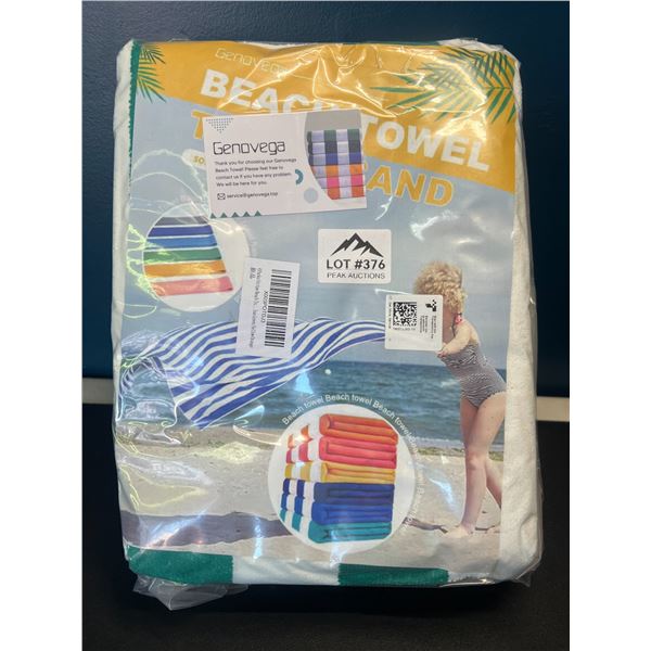 Lot of Striped Beach Towels - 4Pack - Large Size (60 x 28inch)