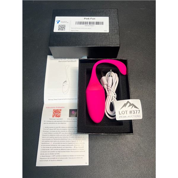 Lot of 1 App-Control G-Spot Vibrator Sex Toy