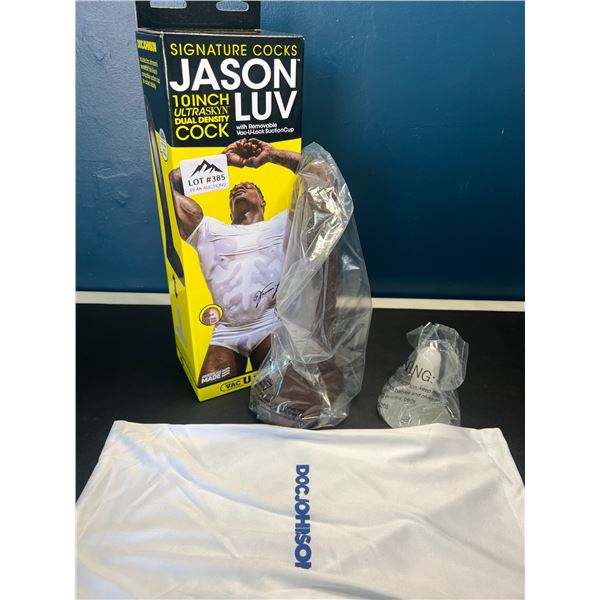 Lot of 1 Doc Johnson Jason Luv 10-Inch Ultraskyn Realistic Sex Toy