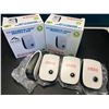Image 1 : Lot of 2 Boxes of Ultrasonic Pest Repellers - 4PCS per box - Simply Plug Into Outlet