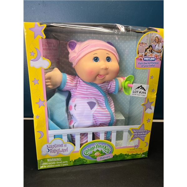 Lot of 1 Cabbage Patch Kids Naptime at Babyland Baby Doll