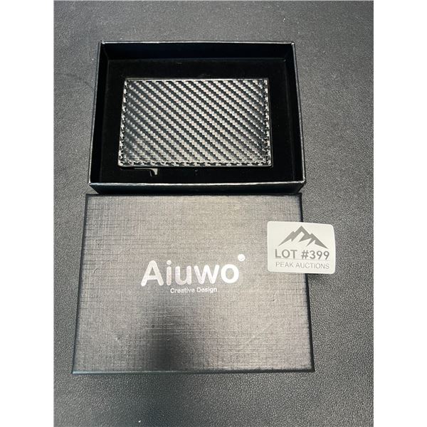 Lot of 1 Carbon Style Minimalist Slim Wallet - Quick Eject