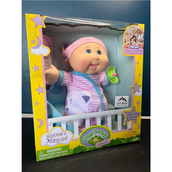 Lot of 1 Cabbage Patch Kids Naptime at Babyland Baby Doll