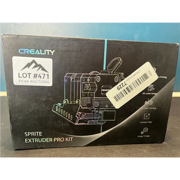 Lot of 1 Creality Sprite Extruder Pro Kit for 3D Printers