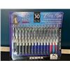 Image 1 : Lot of 1 Pack of Zebra Z-Grip Ballpoint Pens - 30 Pack