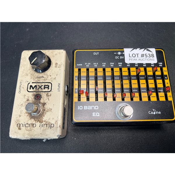 Lot of 2 Guitar Effect Pedals - Used