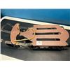 Image 2 : Lot of 1 Antique Hanging Snow Sled/Wall Art Piece - Used