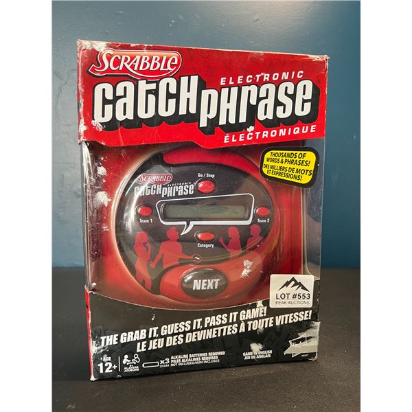 Lot of 1 Scrabble Catch Phrase Game