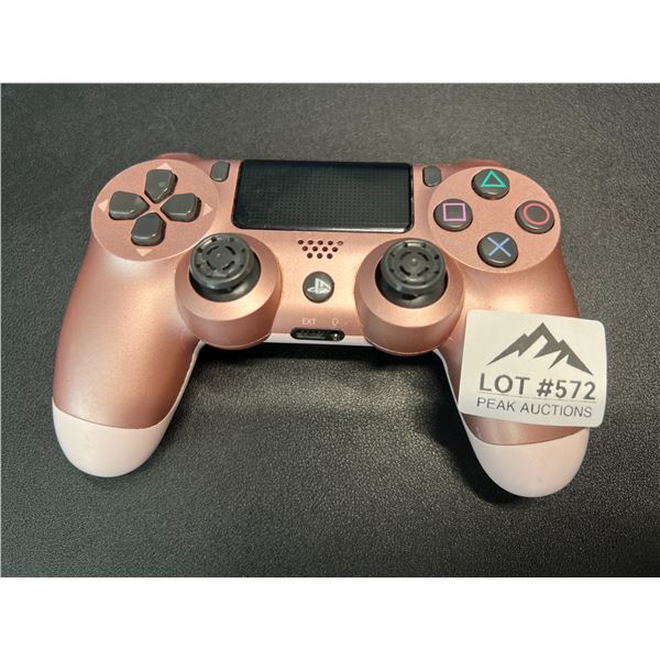 Lot of 1 Sony Playstation 4 Controller - Rose Gold - Used
