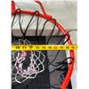 Image 2 : Lot of 1 Metal Hanging Basketball Hoop - 19 inch