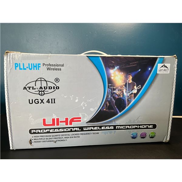 Lot of 1 ATL-AUDIO Professional Wireless Microphone System - Used