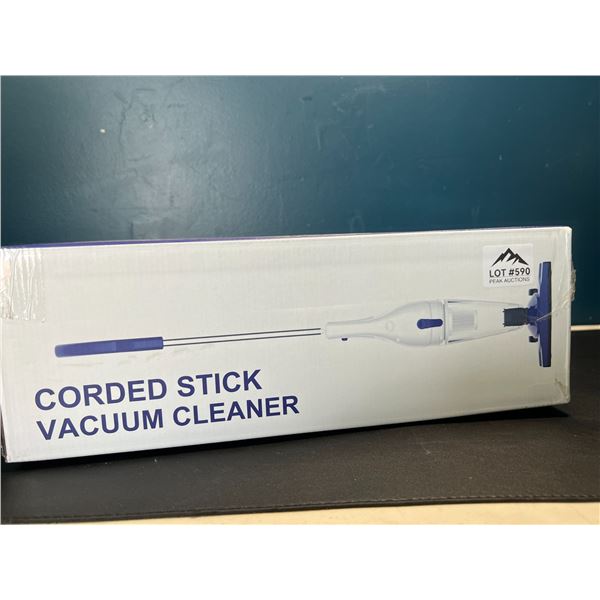 Lot of 1 Intercleaner Corded Vacuum Cleaner - Bagless Stick Vac