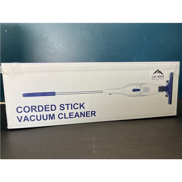 Lot of 1 Intercleaner Corded Vacuum Cleaner - Bagless Stick Vac