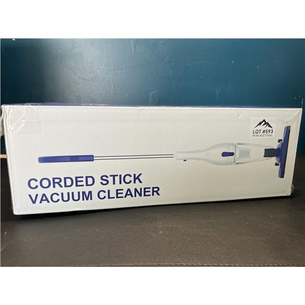 Lot of 1 Intercleaner Corded Vacuum Cleaner - Bagless Stick Vac
