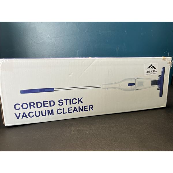 Lot of 1 Intercleaner Corded Vacuum Cleaner - Bagless Stick Vac