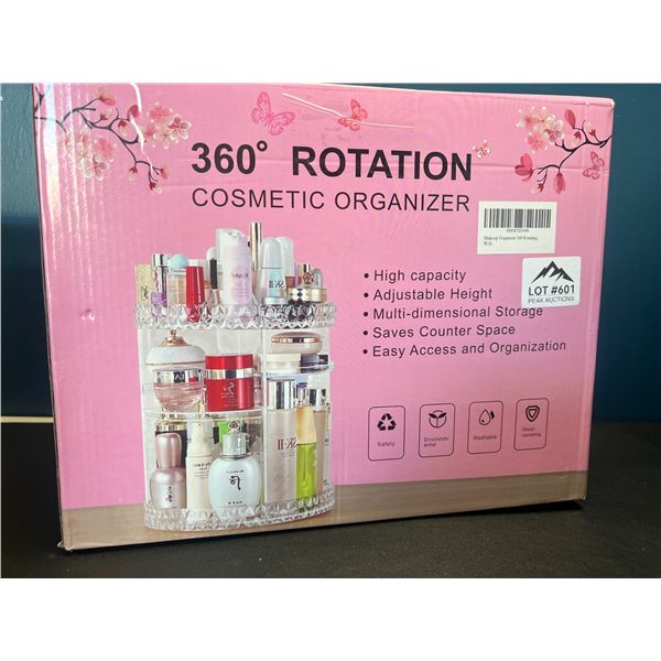 Lot of 1 360-Degree Rotating Cosmetic Organizer