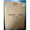Image 2 : Lot of 1 Cosybay Maternity/Pregnancy Pillow - 55 x 28 inch - Dark Grey