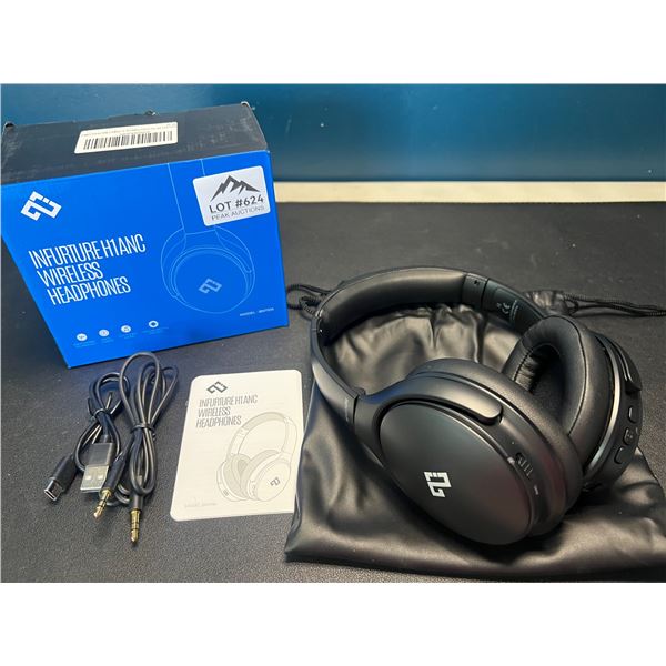 Lot of 1 Pair of H1 Active Noise CancellingWireless Over-Ear Bluetooth Headphones