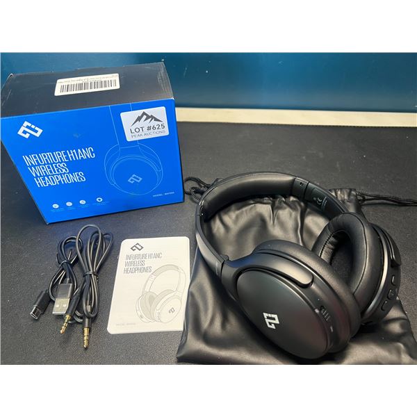 Lot of 1 Pair of H1 Active Noise CancellingWireless Over-Ear Bluetooth Headphones
