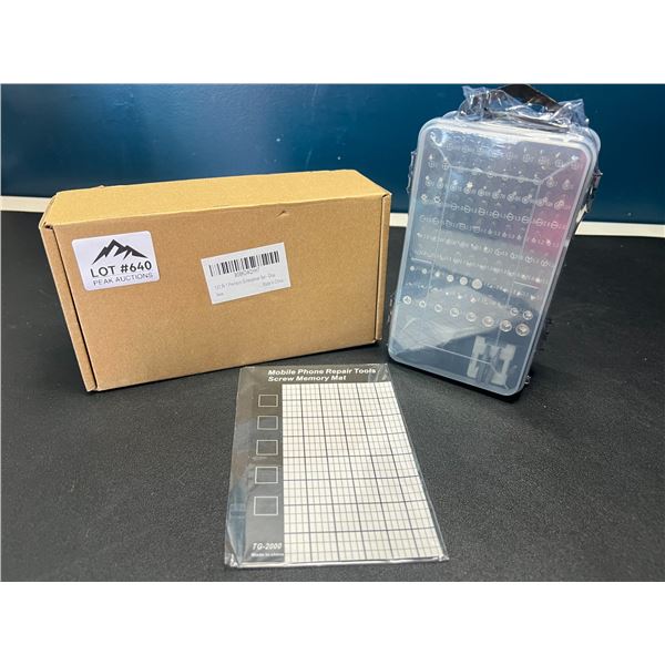 Lot of 1 Precision Screwdriver Tool Set - 112-In-1 - Gray