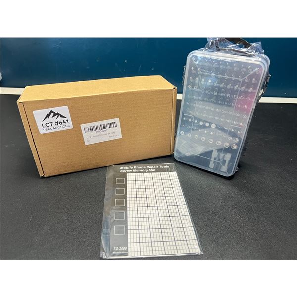 Lot of 1 Precision Screwdriver Tool Set - 112-In-1 - Gray