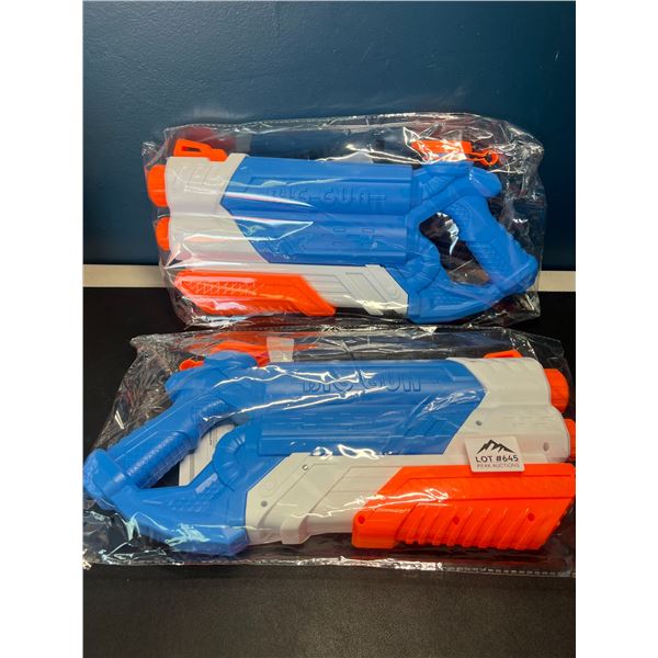 Lot of 2 "Big Gun" 16-Inch Super Soaker Water Guns