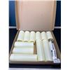 Image 1 : Lot of LED Flameless Candles w/ Remote Control - 11 PCS - Assorted Sizes