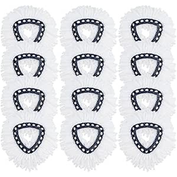 Lot of Spin Mop Replacement Heads - 12 Pack