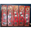 Image 1 : Lot of 5 Retro/Vintage Style Wall Signs