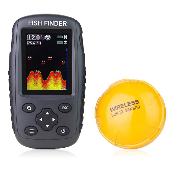 Lot of 1 Venterior Portable Fish Finder - Wireless Sonar Sensor Fish Finder
