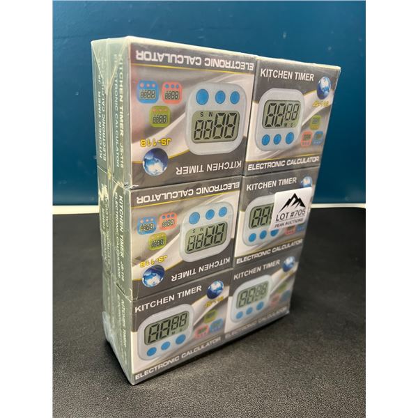 Lot of Digital Kitchen Timers - 12 PCS