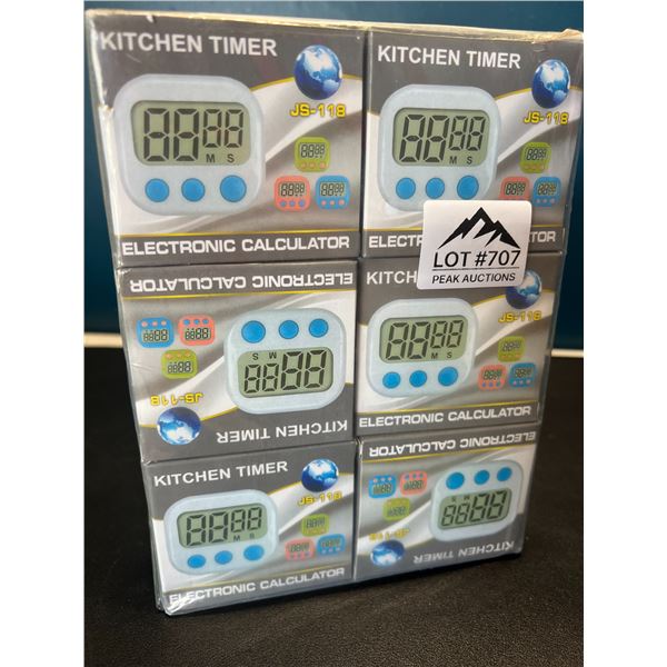 Lot of Digital Kitchen Timers - 12 PCS