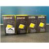 Image 1 : Lot of 4 COB Rechargeable Keychain Lights - Super Bright!