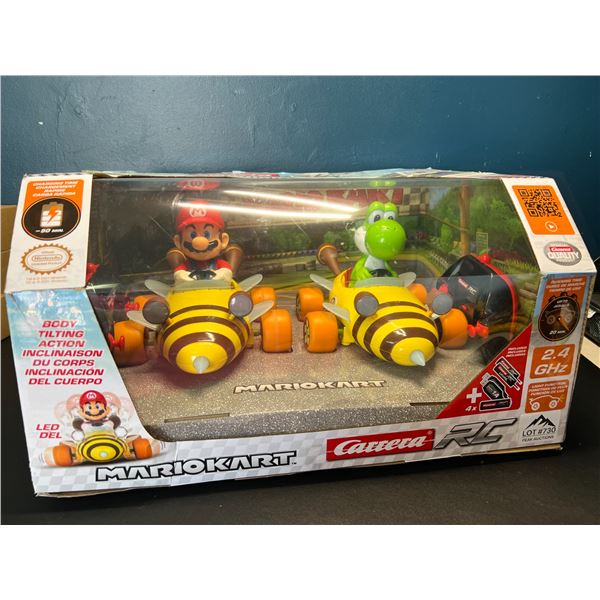 Lot of MarioKart Carrera RC Twin-Pack Mario & Yoshi Remote Control Cars