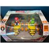 Image 2 : Lot of MarioKart Carrera RC Twin-Pack Mario & Yoshi Remote Control Cars