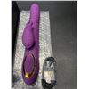 Image 2 : Lot of 1 Thrusting/Moving & Vibrating "Rabbit" Style Rechargeable Sex Toy