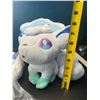 Image 3 : Lot of 2 Alolan Vulpix Pokemon Plushies - 8 inches tall