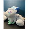 Image 2 : Lot of 2 Alolan Vulpix Pokemon Plushies - 8 inches tall