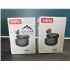Image 1 : Lot of 2 A40Pro Noise Cancelling True Wireless Earbuds