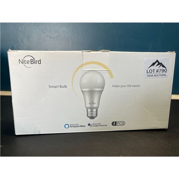 Lot of 1 NiteBird 4-Pack Smart Bulbs