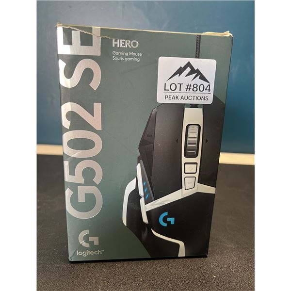 Lot of 1 Logitech G502 SE Hero High-Perofmrance Gaming Mouse