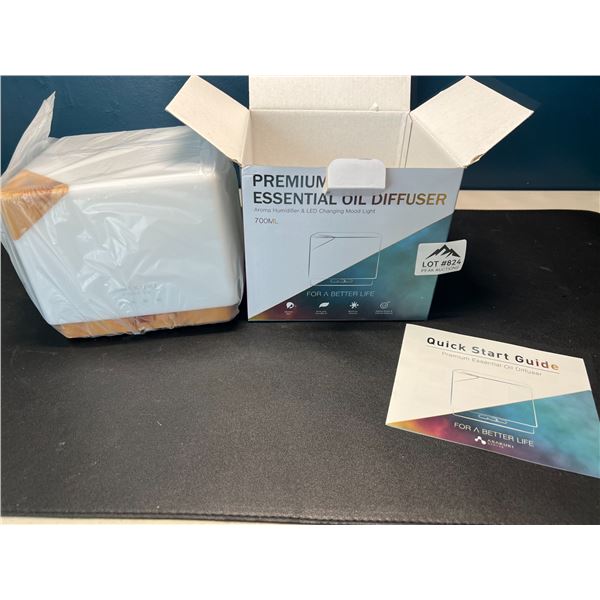 Lot of 1 Asakuki Premium Essential Oil Diffuser w/ 7 LED Light Colours