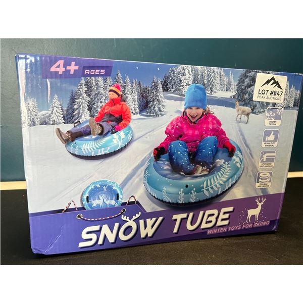 Lot of 1 Inflatable Snow Tube - 37 x 37 inch