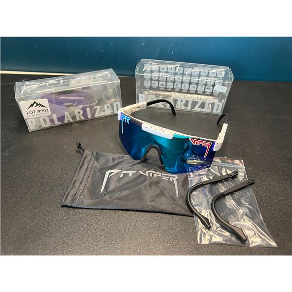 Lot of 2 Pit Viper Polarized Sunglasses