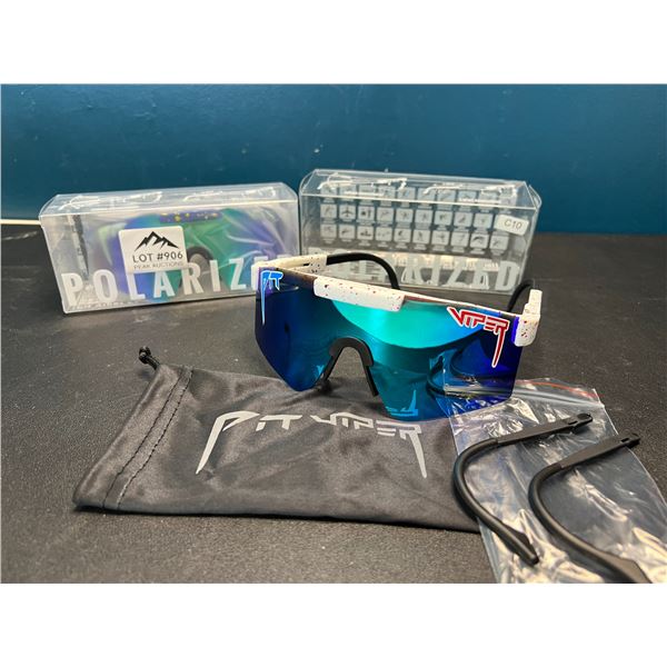 Lot of 2 Pit Viper Polarized Sunglasses