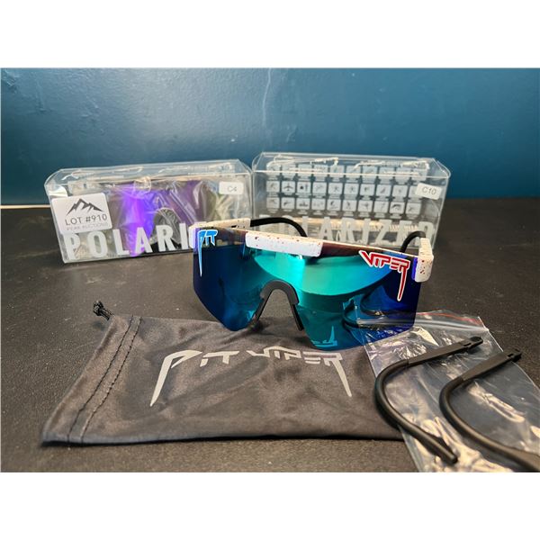 Lot of 2 Pit Viper Polarized Sunglasses