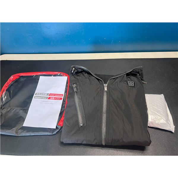 Lot of 1 Heated Vest w/ Hood for Men/Women - With Powerbank - Size 2XL/3XL