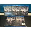 Image 1 : Lot of 5 Blu-Ray Justice League DVD's