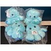 Image 1 : Lot of 4 Octopus Reversible Stuffies - Blue